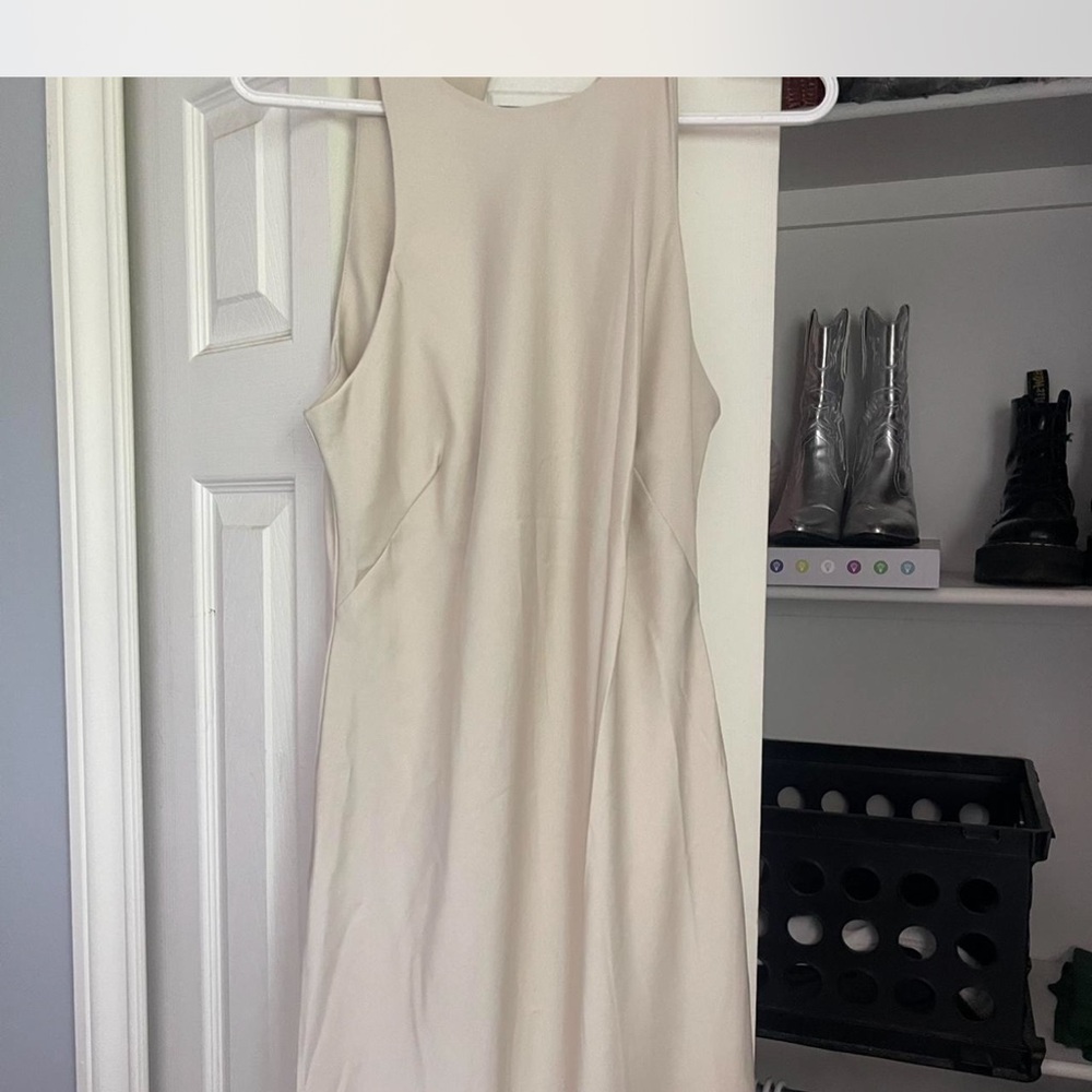 Target Cream Midi Dress